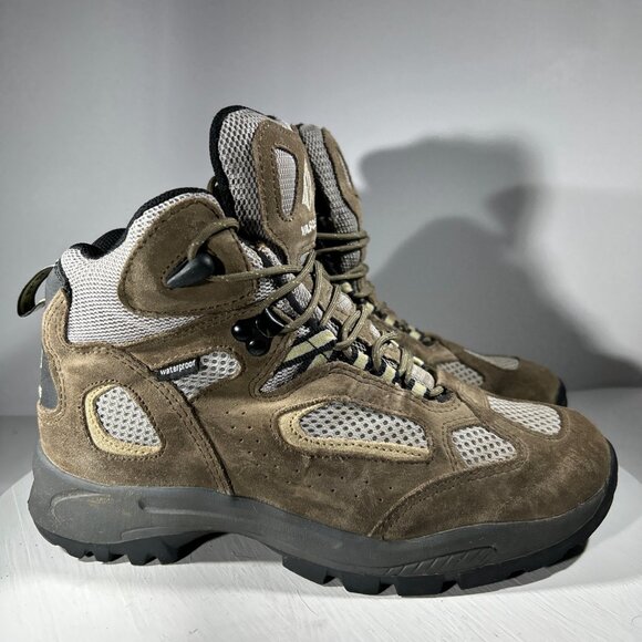 Vasque Boys Youth Size 6 M Hiking Boots Breeze Waterproof Walking Trail Gray Hi - Picture 4 of 14
